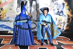 LANDO AND ROYAL GUARD - POWER OF THE JEDI STAR WARS FIGURES REF D2432 - Foto 1 di 2