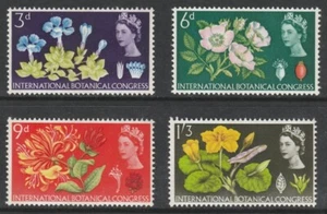 1964 CONGRESSO BOTANICO SET FOSFORO DI 4 SG655P/SG658P NON MONTATO NUOVO DI ZECCA - Foto 1 di 1