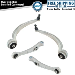 Front Lower Forward Rearward Control Arms Ball Joint Suspension Kit Set 4pc New - Picture 1 of 9