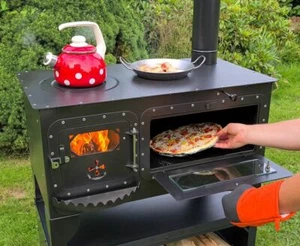 XL Garten-Backofen "Elise XL" mit Kochstelle Gartenküche Holzbackofen ... - Bild 1 von 5