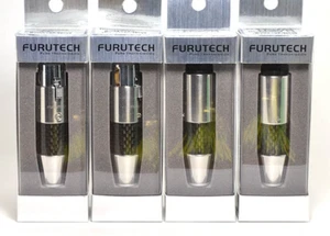 Furutech CF-601M(R) CF-602F(R) 3pin XLR Carbon Fiber Connector Plug Rhodium - Picture 1 of 2