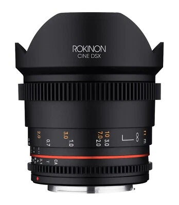 Rokinon 14mm T3.1 Cine DSX Full Frame Ultra Wide-Angle Lens for Canon EF Mount - Image 1 of 4