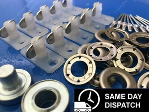 STAYPUT FASTENERS HORIZONTAL FITTING KIT FOR EYELET BOAT COVERS - 10 PACK - Picture 1 of 6