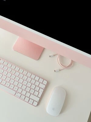 Apple iMac 24" (512GB SSD, Apple M1, 3,20GHz, 8GB, GPU 8‑core) Rosa -... - Immagine 1 di 3