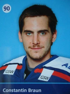 Trading Card 21 Constantin Brown Polar Bears Berlin Del 2009-10 - Picture 1 of 1