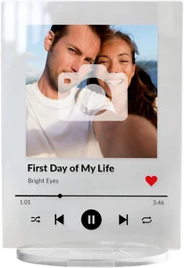 1 Personalised Custom Upload Your Image Photo Music Style Song Portrait Acrylic - Picture 1 of 11