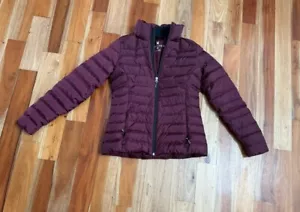 GIACCA DA SCI DONNA SPYDER PIUMINO IMBOTTITO TAGLIA MEDIA 10-12 MARRONE VIOLA ZIP PUFFER - Foto 1 di 15