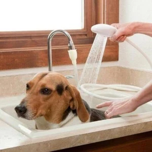 Pet Shower Spray Hose Bath Tub Sink Faucet Attachment Washing V1S7 K3N3 F8Y N5J9 - Bild 1 von 12