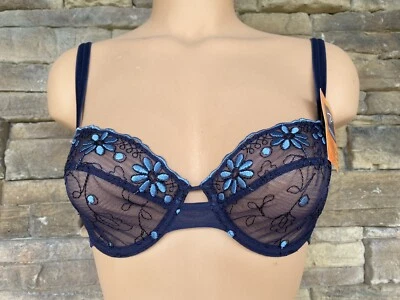 Sujetador Passionata con aros bordado de encaje transparente 36 B Foto 1 de 4