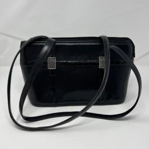 Bolso de mano Brighton Ashbury pequeño shopper de cuero negro - Imagen 1 de 23