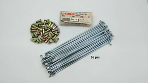 Front Wheel Spoke Yamaha RXK RX135 RX King RXS RX115 Genuine 36 Pc 1TN-F5104-00 - Picture 1 of 4
