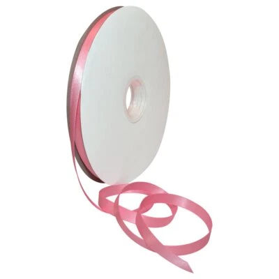 08809/00-155 Cinta satinada doble cara 3/8" X 100 YD cinta rosa geranio para... Foto 1 de 4