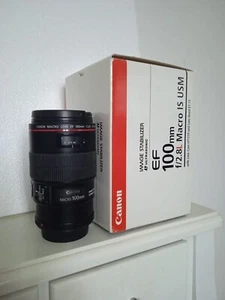 Canon EF 100mm f/2,8L Macro IS USM Obiettivo - Foto 1 di 4