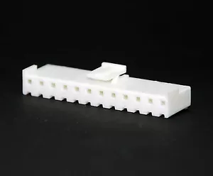 50pc JST VH Female Connector Housing pitch=3.96mm 12P Color=White RoHS - Picture 1 of 4