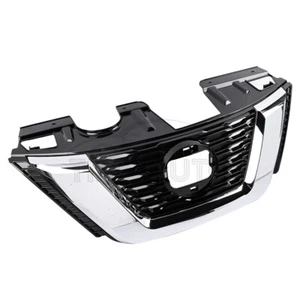 Parachoques delantero para Nissan Rogue 2018-2020 parrilla superior moldura cromada - Imagen 1 de 8