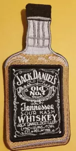 JACK DANIEL'S alte Nr.7 FLASCHE gestickter Aufnäher ca. 2.25x4.75" - Bild 1 von 2