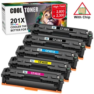 Compatible with HP CF400X 201X Toner Color Laserjet Pro M252DW M252N MFP M277DW - Picture 1 of 20