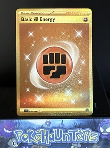 Pokemon Karte Basis Kämpfenergie 258/198 Scharlachrot & Violett Gold Hyper Rare NM - Bild 1 von 2