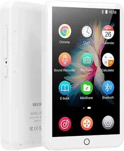 MP3 Player with Bluetooth and WiFi,4.0-inch Full Touchscreen Player with Speaker - Picture 1 of 11