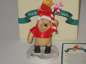 Walt Disney Pooh & Friends Wishing You the Sweetest Holiday Ever Figurine NEW - Bild 1 von 3