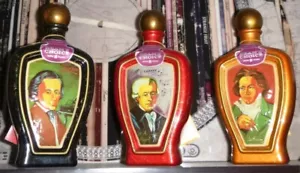 Collectible Decanters! Set of three representing cultural world music icons! - Picture 1 of 6