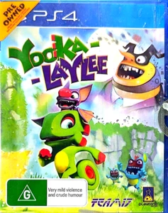 Yooka Laylee PS4 Game - Sony PlayStation 4 9900016083787 Blu-ray Disc - Picture 1 of 2