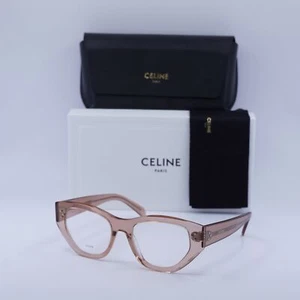 Occhiali da vista Celine CL50111I 072 rosa latte lucido 52 mm nuovi autentici - Foto 1 di 6