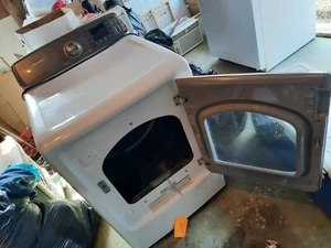 gas dryer used,white,black,Grey barely used  - Picture 1 of 5