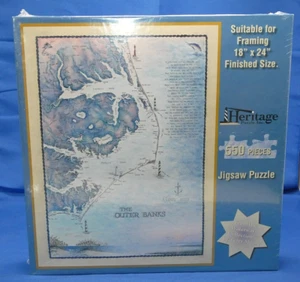 Heritage 550 Piece Jigsaw Puzzle Outer Banks Waterways Collection Terry Moore - Picture 1 of 9