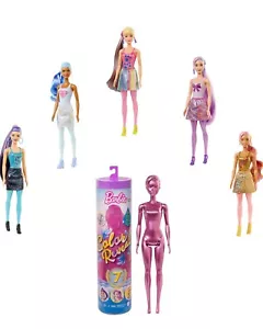 NUEVA MUÑECA BARBIE 11” Color Reveal con 7 sorpresas de unboxing, serie Shimmer - Imagen 1 de 4