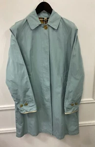 Damen Burberry Mantel Pale Opal Longfield Made In Italy Größe US4 - Bild 1 von 10