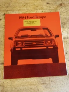 1984 Ford Tempo Vintage Sales Brochure Catalog - Picture 1 of 12