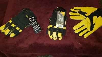 MAJESTUOSOS GUANTES DE INVIERNO HALCÓN INVIERNO FORRADOS PIEL DE CIERVO 2150H con guante HEATLOK Talla Lrg Foto 1 de 4