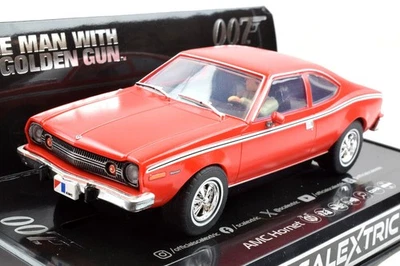 Scalextric James Bond Golden Gun AMC Hornet W/working Lights 1/32 Slot Car C4524 - Image 1 of 4