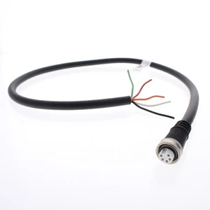 Hubbell Mini-Quick Kabel Buchse Stecker 4P5W Quick-Connect 16AWG 10A 3 Fuß HCMS05103 - Bild 1 von 5