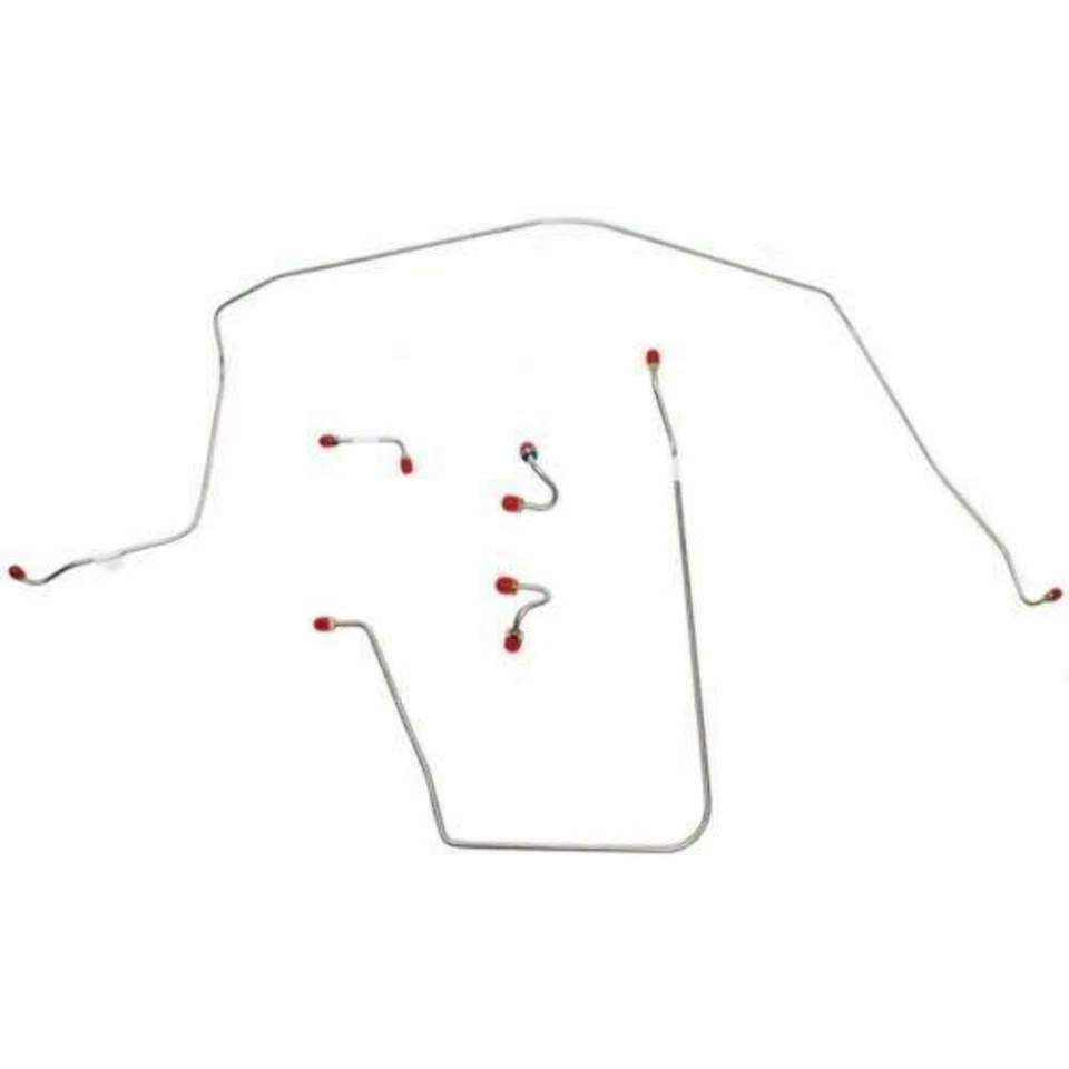 1967 Chevrolet Corvette Front Brake Line Kit 5 Piece Power Brakes-VKT6702OM Foto 1 de 1