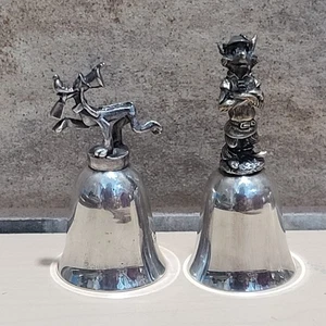 Nueva Inglaterra Disney Campanas Plateadas Peltre Plutón Robin Hood Campana Figura - Imagen 1 de 11