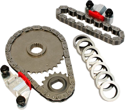 Kit de conversión de tensor de cadena de leva hidráulica Feuling 2002-2006 Harley Softail Foto 1 de 2