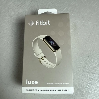 Fitbit Luxe Activity Tracker - Special Edition gorjana Soft Gold Link Bracelet - Image 1 of 4