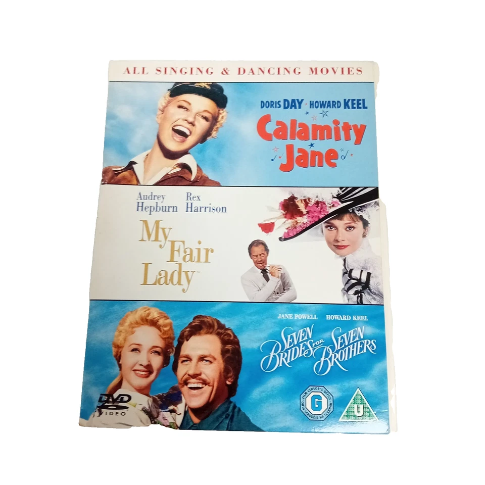 Calamity Jane/Seven Brides For Seven Brothers/My Fair Lady (Box Set) (DVD, 2006) - Image 1 of 1