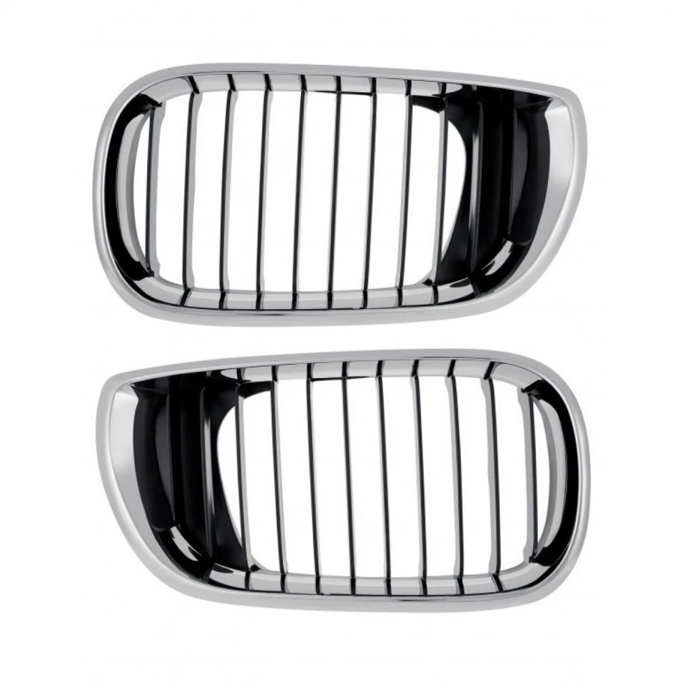 For BMW 325i/330 2002-2005 Grille Driver and Passenger Side | Pair | Sedan/Wagon Foto 1 de 4