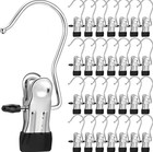 30pcs Stainless Steel Clothespins Laundry Pegs Clips for Clothes & Socks - NEW