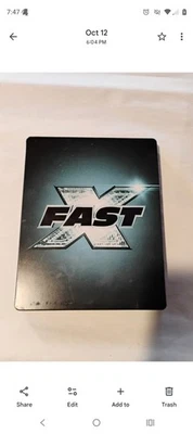 Fast X 4k Ultra HD Blu-ray Digital Code Steelbook Glow In The Dark Walmart Exclu - Image 1 of 2