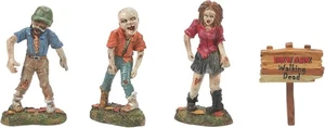 Department 56 Village Halloween Accessories Zombie Crawl Figurine Set NEW NIB - Picture 1 of 2