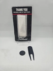 Titleist Team Titleist Divot Tool & Ball Marker Black Golf Accessory Set - Picture 1 of 4