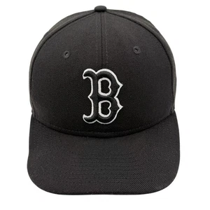Boston Red Sox New Era 9FIFTY Baseball Cap Mütze schwarz 100%vWolle Snapback - Bild 1 von 9