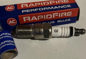 AC Delco # 3 Rapid Fire Spark Plug (Qty Of 1) New Old Stock, Free Shipping - USA - Picture 1 of 6