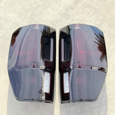 Luces traseras ahumadas Ford Ranger 2019-23 🔥 ¡LED CON BLIS! Ciego tintado negro Foto 1 de 4