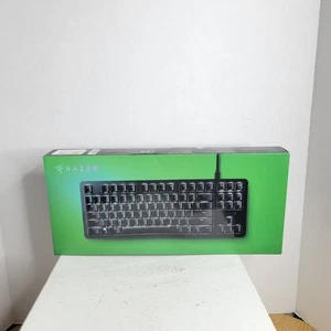 Teclado interruptor naranja mecánico para juegos Razer BlackWidow Lite con cable TKL NUEVO - Imagen 1 de 5