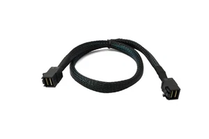 SYSTEM-S SFF-8643 Câble 50 cm Mini SAS HD Mâle vers Mâle Haute Densité - Photo 1/4
